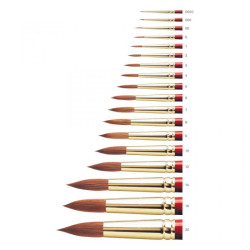Winsor & Newton brush scepter gold II p.101 round short handle sable +
