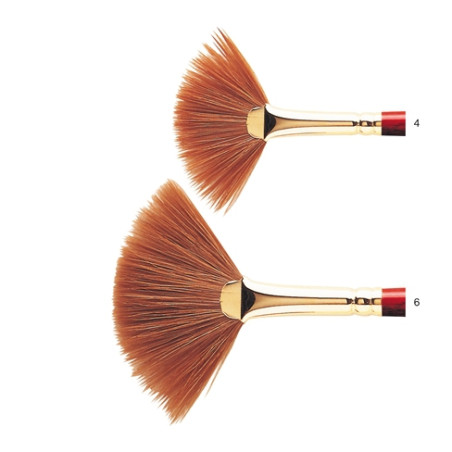 Winsor&Newton pędzle sceptre gold II s.808 wachlarz długa rączka sobol