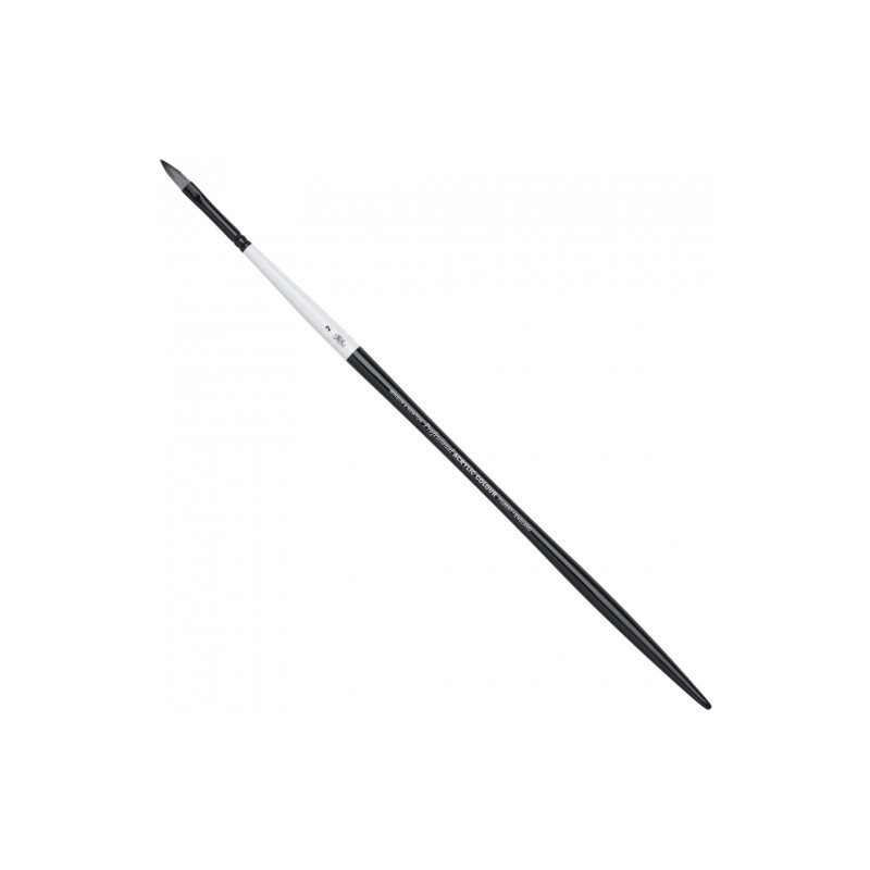 Winsor & Newton brushes artists acrylic synthetic rounded long handle