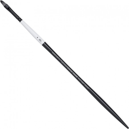 Winsor&amp;Newton artists acrylic synthetic brushes short rounded d