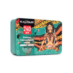 Kalor premium colored pencils expert soft touch set of 240 artistic cr