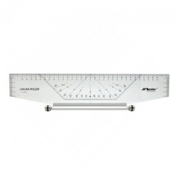 Professional roller ruler