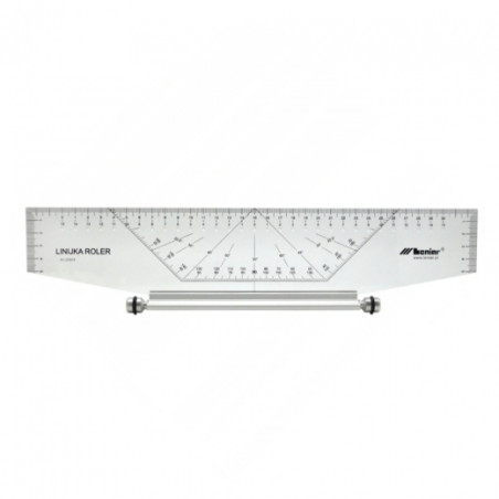Professional roller ruler