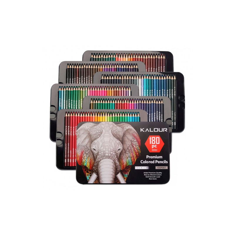 Kalour premium colored pencils expert zestaw 180 kredek artystycznych