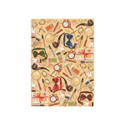 Papier do decoupage męski papier CAL089E 50x70cm - sklep plastyczny -