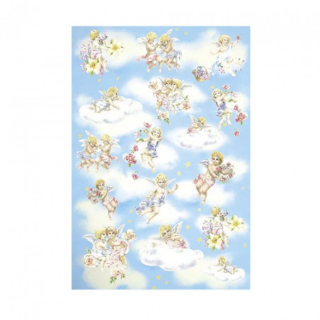 Decoupage paper 50x70cm angels
