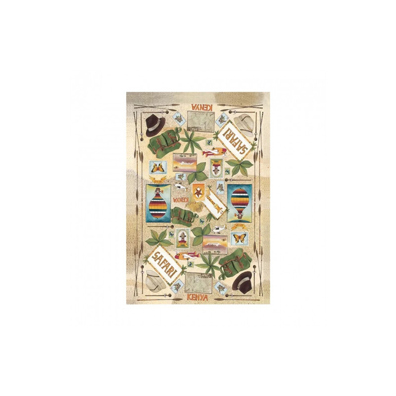 Safari decoupage paper 50x70cm