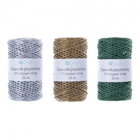 DP Craft paper string with wire 25m