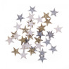 DP Craft wooden studs brocade double-sided stars 1.4 cm 36 pcs gold si