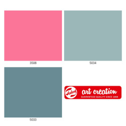 Talens art creation blob paint zestaw pink 3x80ml - sklep plastyczny -