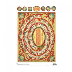 Calambour digital rice paper toy board DGR 191 32x45cm