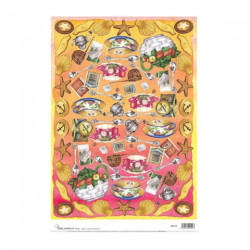 Calambour digital rice paper cup kitchen DGR 44 32x45cm