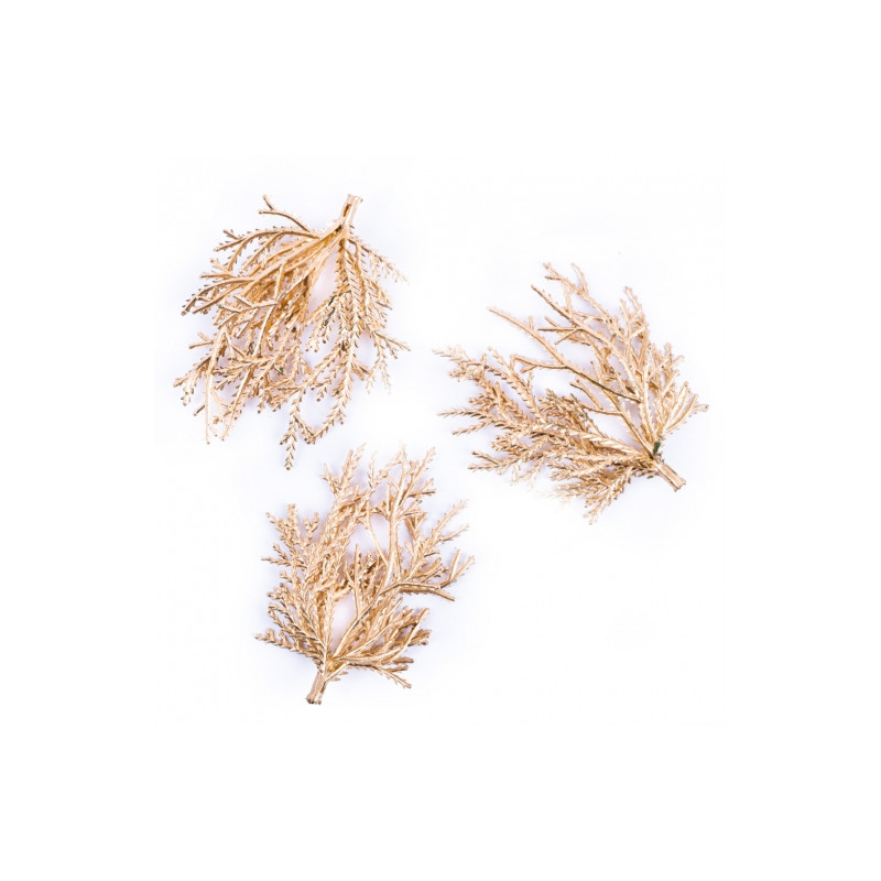 DP Craft golden twigs 9 cm 3 pcs