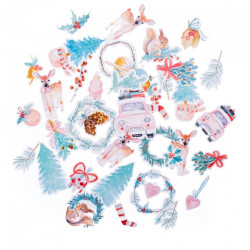 DP Craft paper forms jolly christmas 44 pcs