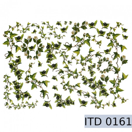 Decoupage paper A3 ivy