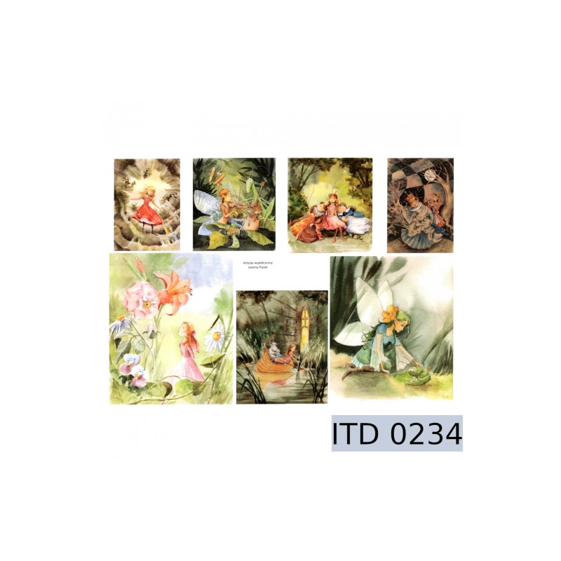 Children's decoupage paper 996-0234 / A3