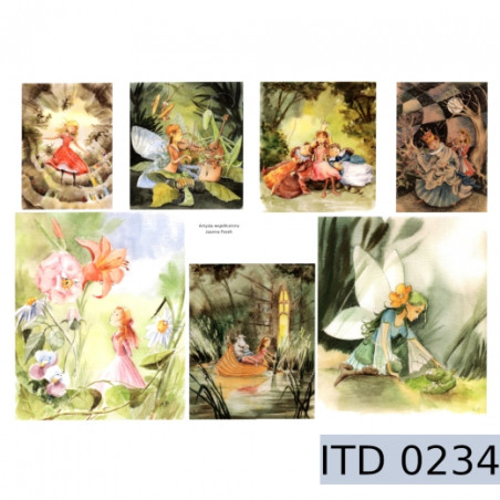 Children's decoupage paper 996-0234 / A3