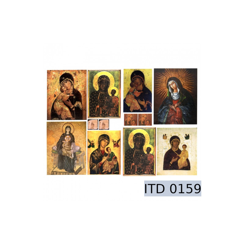 Decoupage paper icons 996-0159 / A3