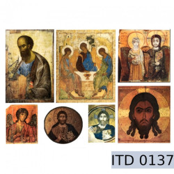 Decoupage paper icons 996-0137 / A3