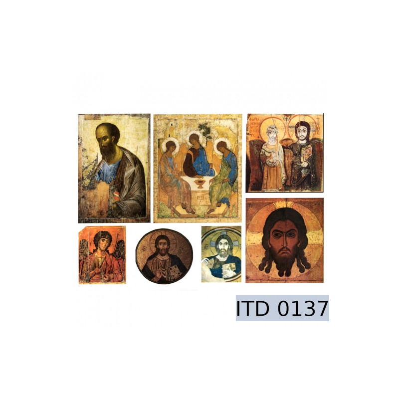 Decoupage paper icons 996-0137 / A3