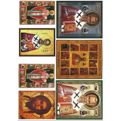 Decoupage paper icons 996-0136 / A3