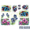 Papier do decoupage kwiaty 996-0255/A3 - sklep plastyczny - szał dla p