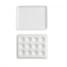 Renesans porcelain palette closed with 12 cavities