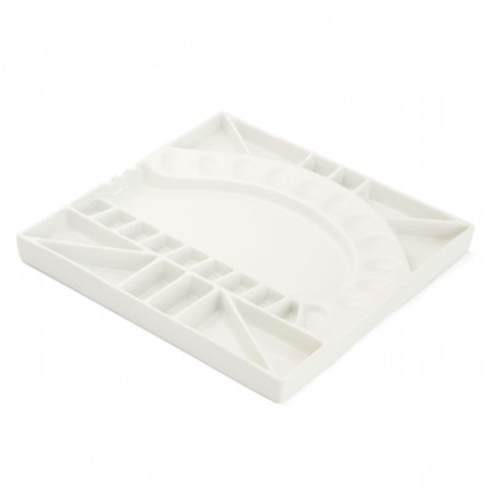 Porcelain table palette large U