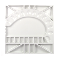 Porcelain table palette large U