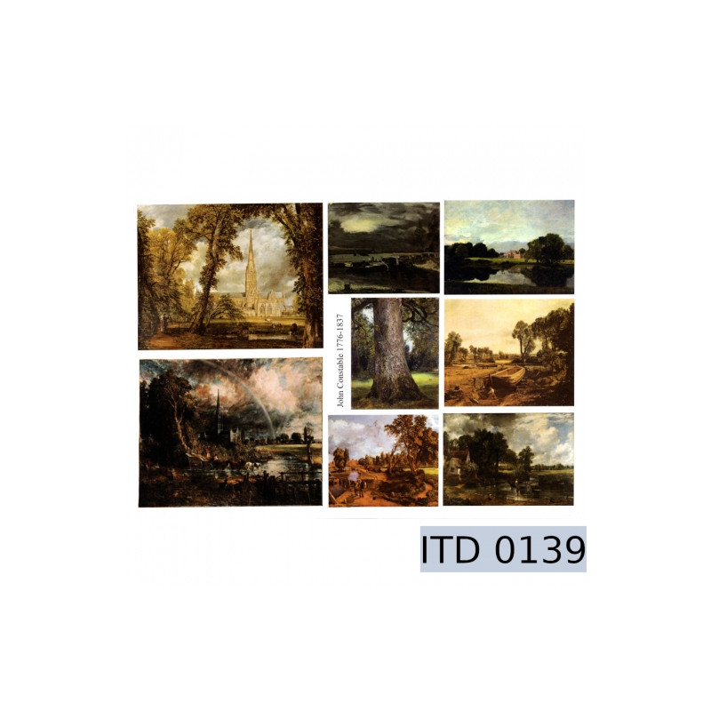 Decoupage paper landscapes 996-0139 / A3