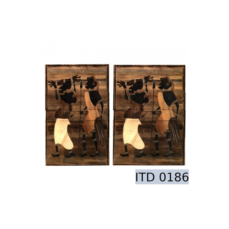 Tribes decoupage paper A3