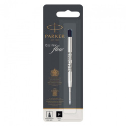 Parker quinkflow pen refill black F - art store - craze