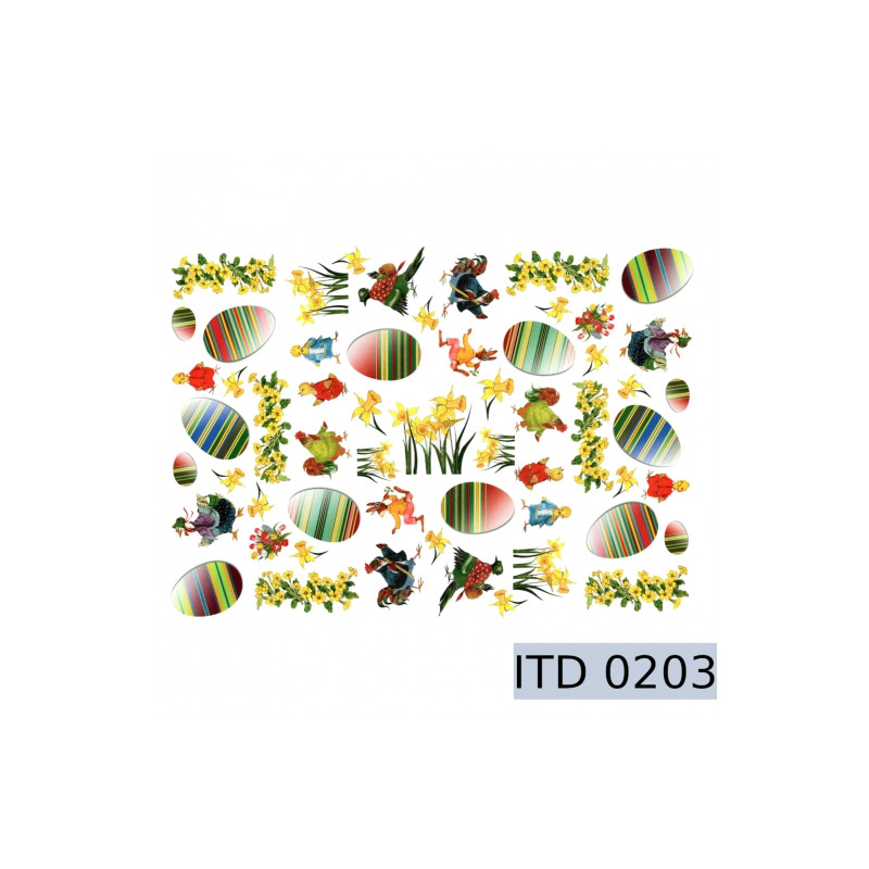 Papier do decoupage wielkanoc 996-0203/A3 - sklep plastyczny - szał dl