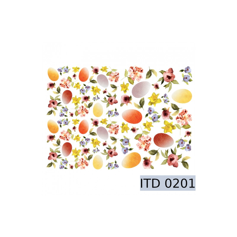 Decoupage paper Easter eggs and chickens 996-0201 / A3