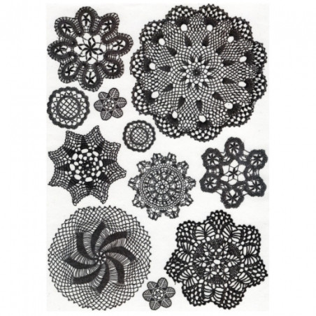 Rice decoupage paper A4 ITD R549