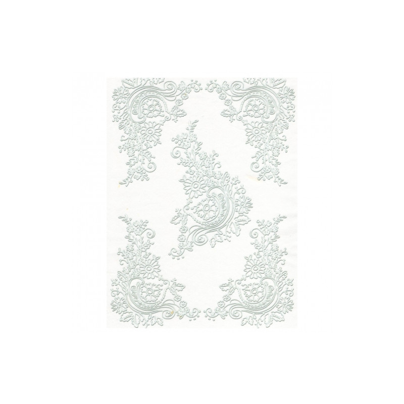 Rice decoupage paper lace A4 ITD R552