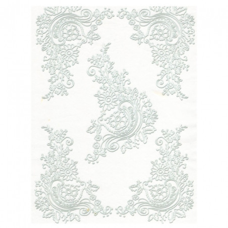 Rice decoupage paper lace A4 ITD R552
