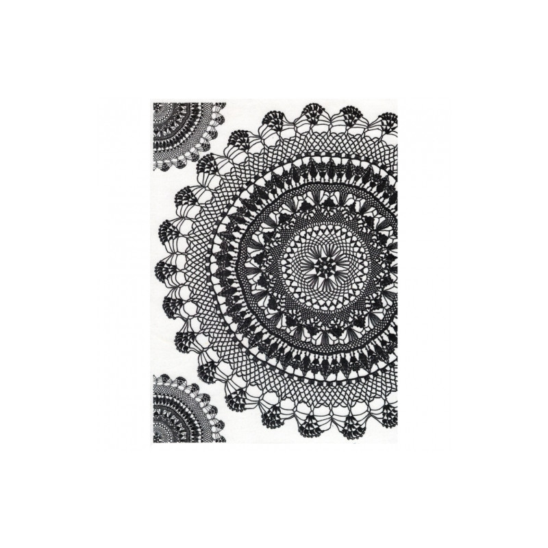 Rice decoupage paper lace A4 ITD R556