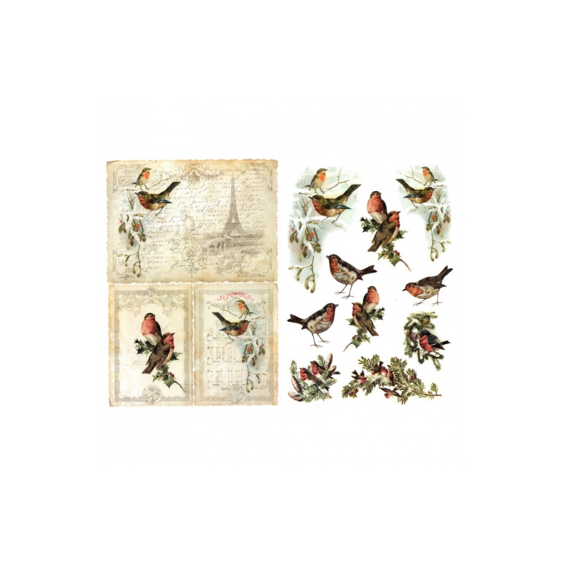 Decoupage paper A3 ITD 0322