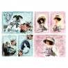Papier do decoupage A3 ITD 0325 vintage portrety - sklep plastyczny -