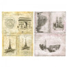Decoupage paper A3 ITD 0327 paris london