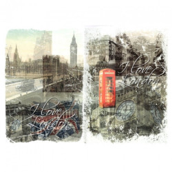 Decoupage paper A3 ITD 0342 london