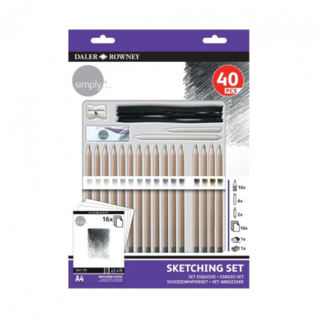Daler Rowney simply sketching set
