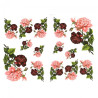 Decoupage paper A3 ITD 0352 rose