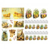 Papier do decoupage A3 ITD 0386 wielkanoc pisklaki - sklep plastyczny