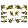 Decoupage paper A3 ITD 0458 christmas wreaths