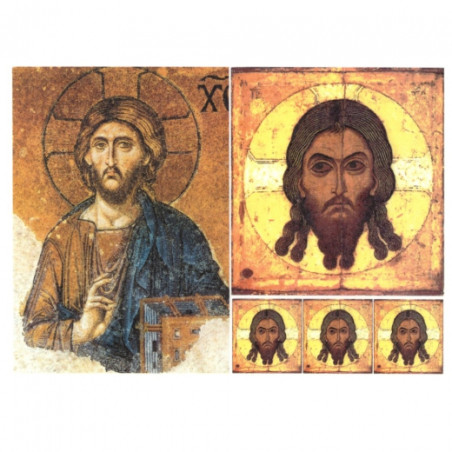 Papier ryżowy do decoupage A4 ITD R573- sklep plastyczny szał dla plas