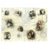 Decoupage paper vintage kids A3 ITD 0482