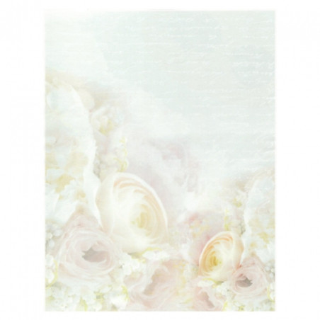 Papier do decoupage A3 ITD 0486 kwiaty - sklep plastyczny - szał dla p