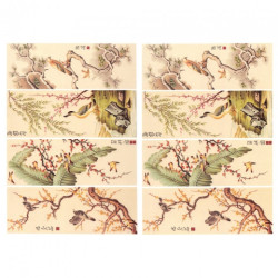 Papier do decoupage A3 ITD 0152 chińskie grafiki - sklep plastyczny sz